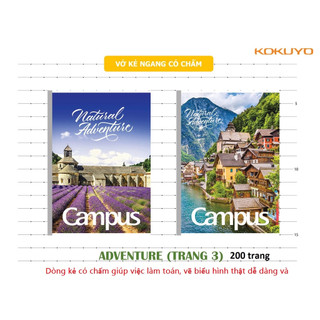 Vở Adventure có chấm campus 80tr