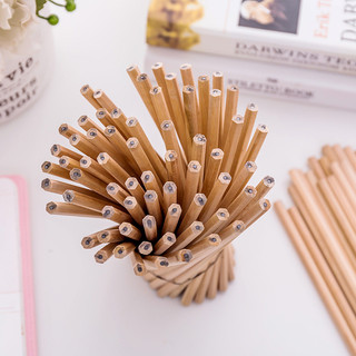 Combo 100 bút chì hb lục giác gỗ thiên nhiên
