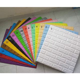Xốp Dán Tường Giả Gạch ( dày 3mm- 4mm- 5mm Cao Cấp Cách Âm Cách Nhiệt