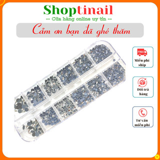 Đá đá lưới chân keo trang trí gắn móng làm nail Shoptinail