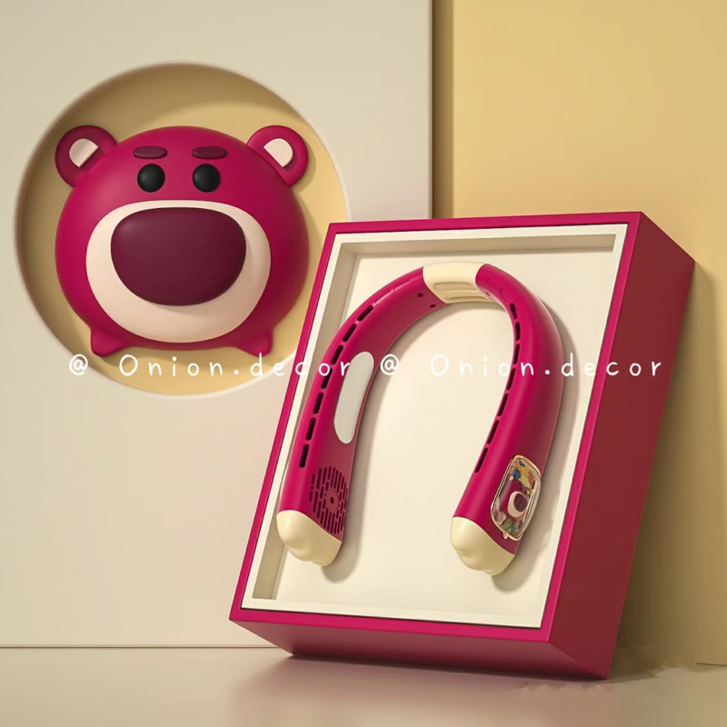 Quạt đeo cổ disney 9000mAh gió điều hoà
