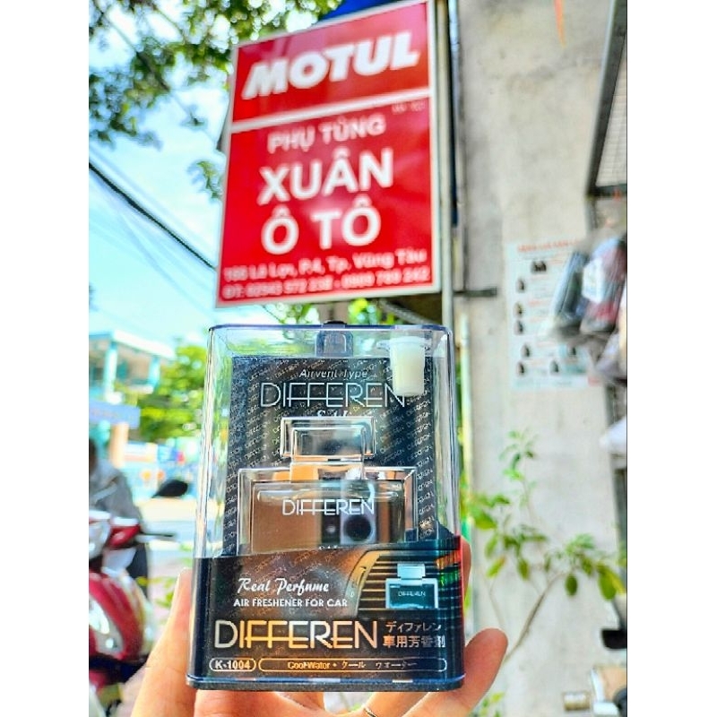 Dầu thơm kẹp cửa gió điều hòa Nhật cao cấp Differen Cool Water 12.5mL (241)