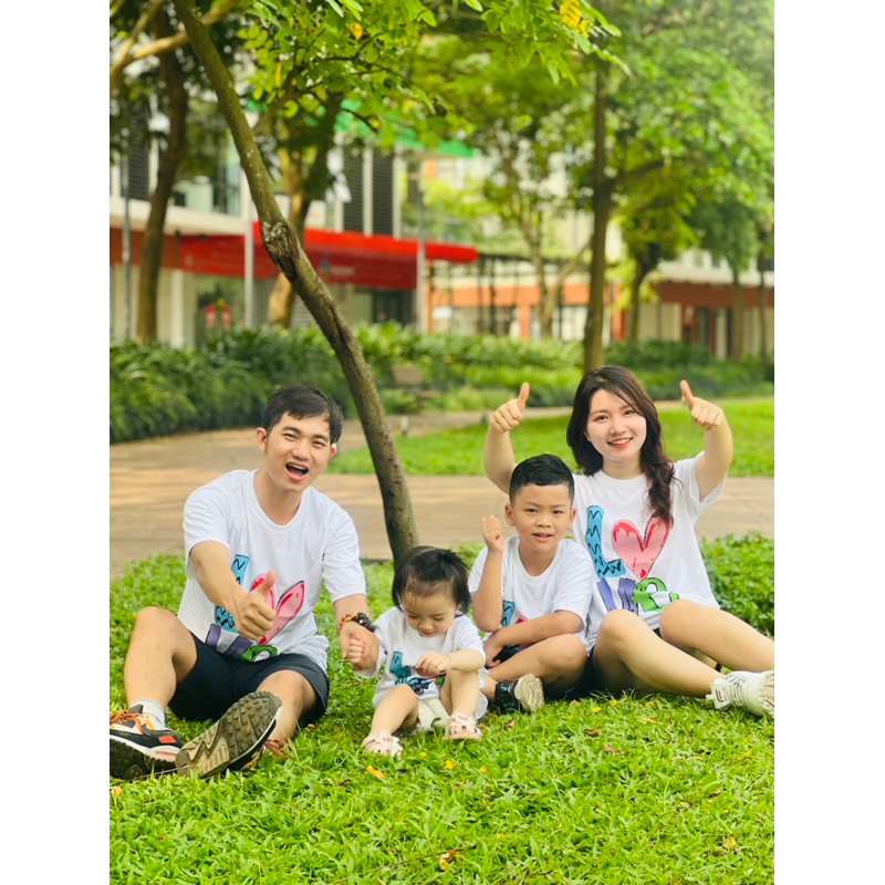 Áo phông cotton xuất dư xịn chi cả gia đình