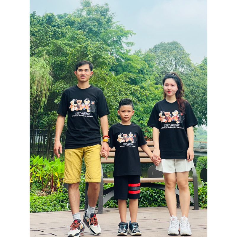 Áo phông cotton xuất dư xịn chi cả gia đình