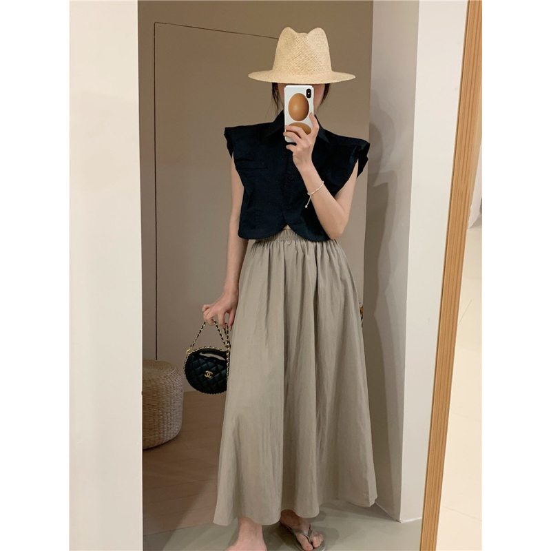 Chân váy xoè 2 túi