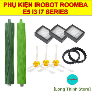 Chổi giữa rulo và màng lọc hepa iRobot Roomba E5 I3 I7