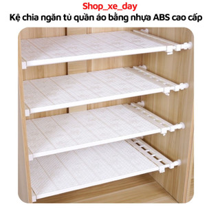 Kệ chia ngăn tủ quần áo bằng nhựa ABS cao cấp