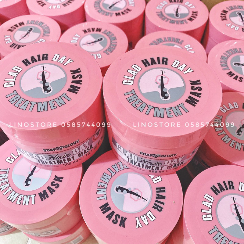 Mặt nạ ủ tóc Soap & Glory Glad Hair Day Treatment Mask 300ml