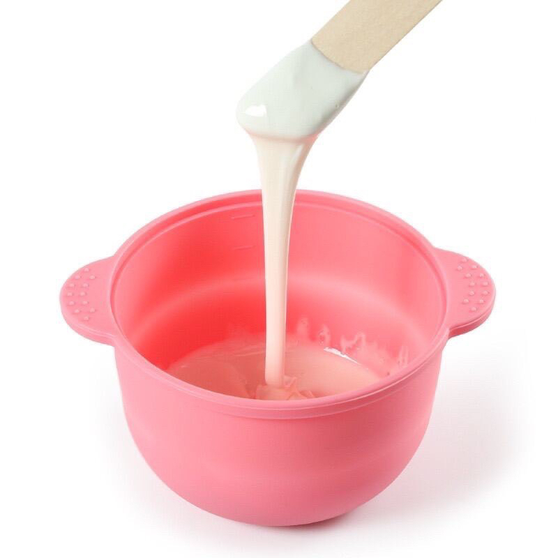 Sáp wax lông nóng dạng hạt hủ 400g Chính Hãng Tặng que gỗ wax lông