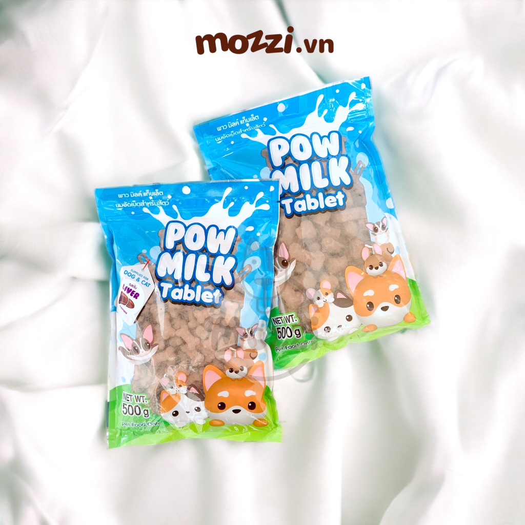 Powmilk Xương sữa dê 500gr cho chó gói