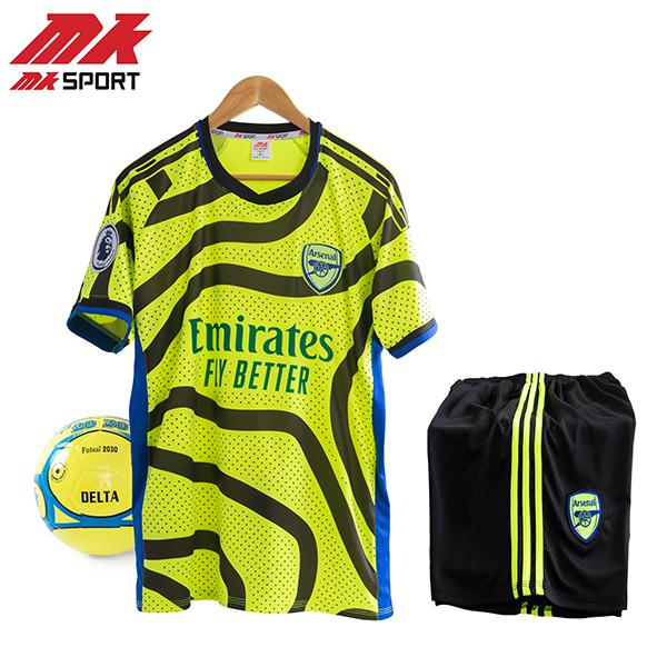 Bộ Quần Áo Đá Bóng CLB Arsenal  Mùa Giải 2023-2024 - Chất Vải Mềm Mại, Thoáng Mát