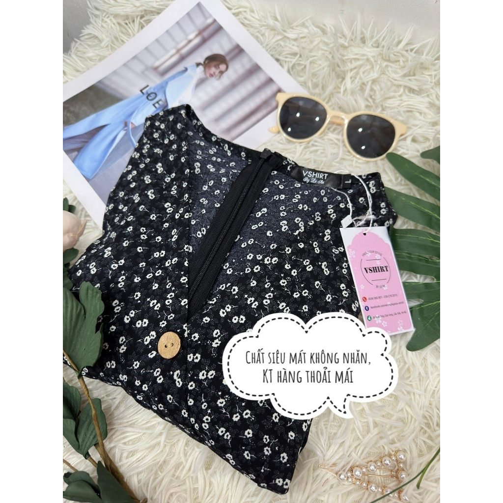 Váy hoa khuy thân bigsize  VSHIRT