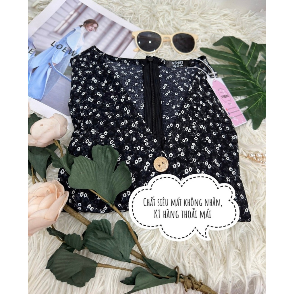 Váy hoa khuy thân bigsize  VSHIRT