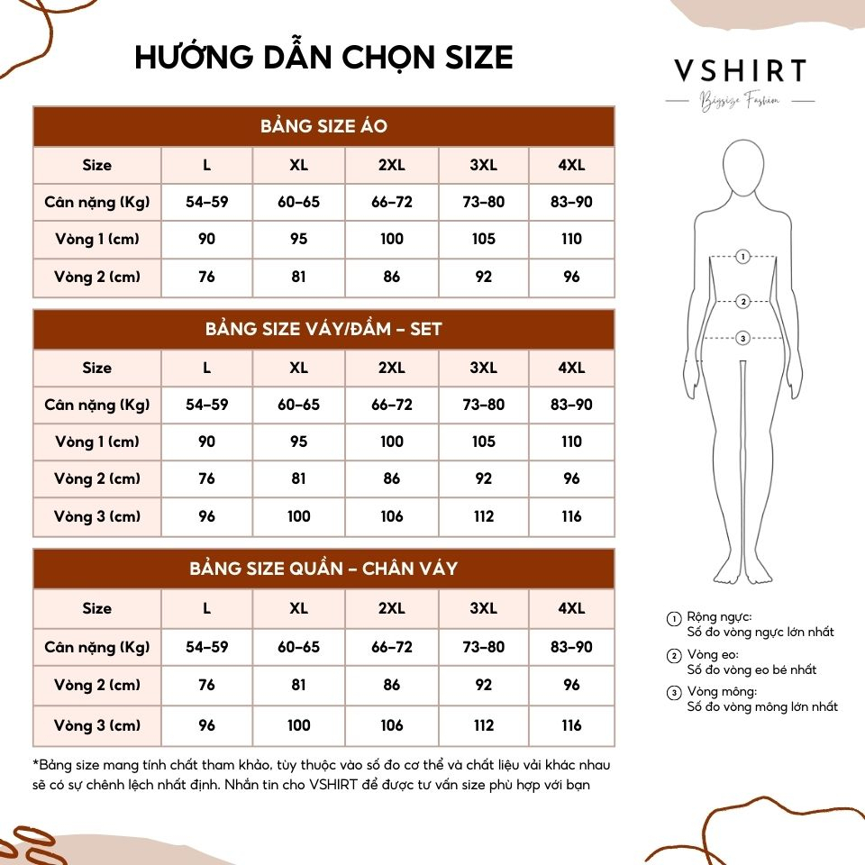 Váy hoa khuy thân bigsize  VSHIRT