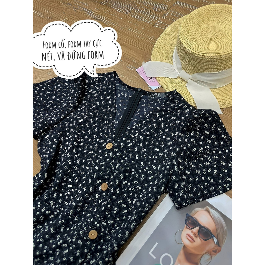 Váy hoa khuy thân bigsize  VSHIRT