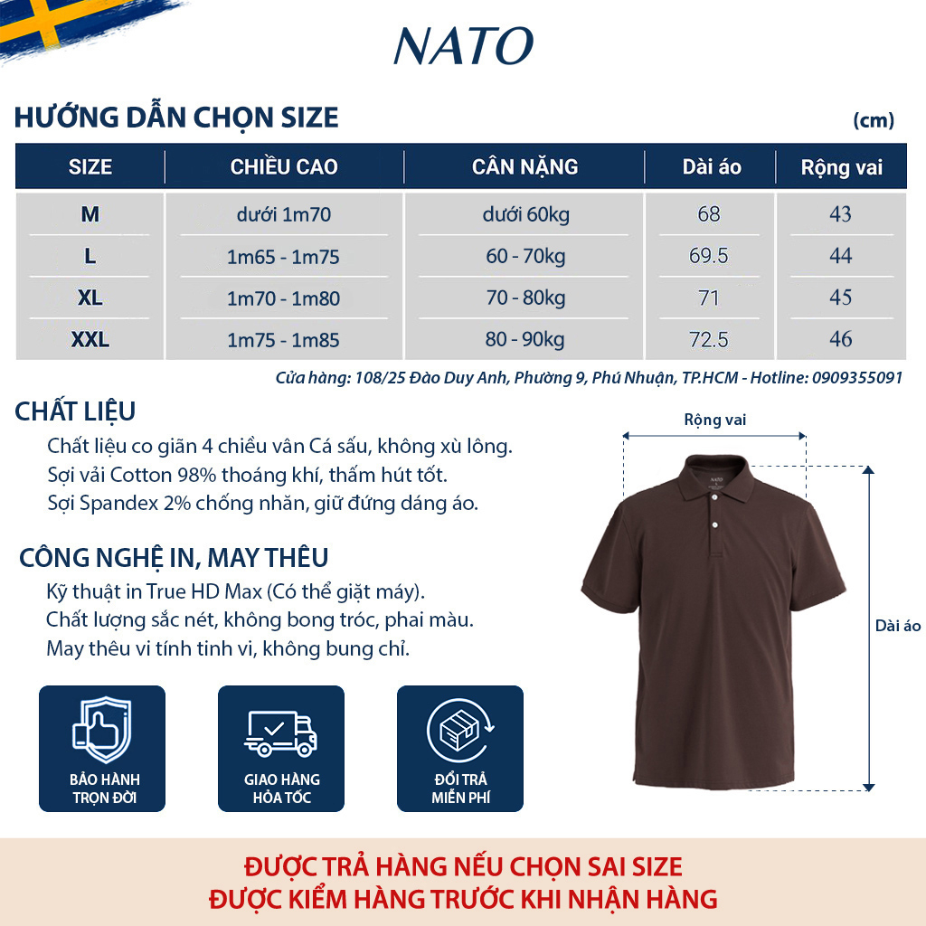 Áo Thun Polo Nam BASIC Vải Cotton Cá Sấu Cao Cấp Chuẩn Đẹp Tay Ngắn Có Cổ Màu Trắng Đen Xanh Navy Đỏ Trơn Họa Tiết NATO