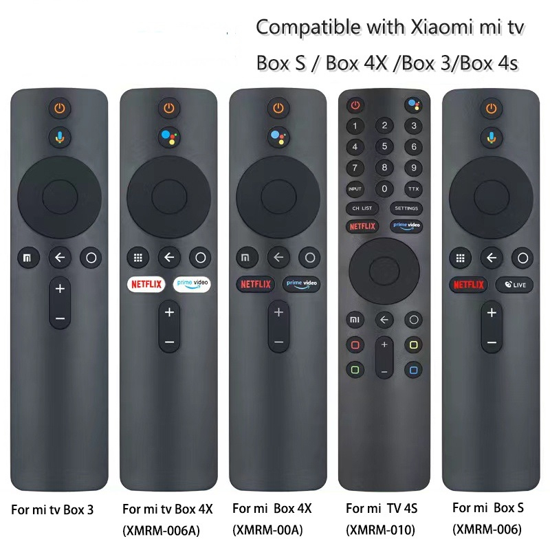 Remote điều khiển Xiaomi Mi TV STICK 4X MDZ-24-AA XMRM-00A, Micro điều khiển giọng nói - Bluetooth - Tặng kèm pin
