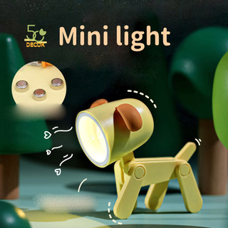 Đèn led mini để bàn, đèn đọc sách hình hươu cute, quà tặng, quà lưu niệm độc đáo