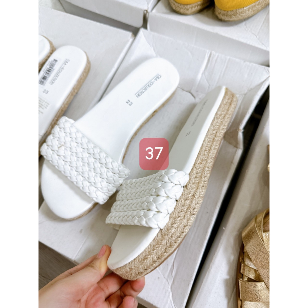 LÔ SIZE 37 - Dép Cói Cực Xinh, Sandal Cói, Hàng Dư Xịn
