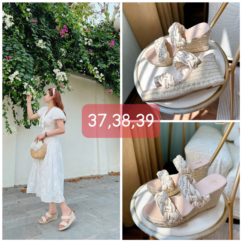 LÔ SIZE 39 - Dép cói cực xinh, Sandal dư xịn, Có Nhiểu Mẫu, Ảnh thật