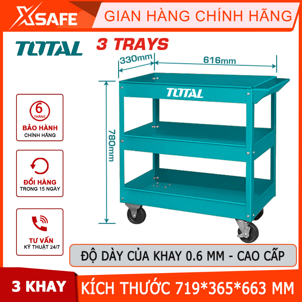 Xe đựng công cụ TOTAL THPTC301 Chính hãng