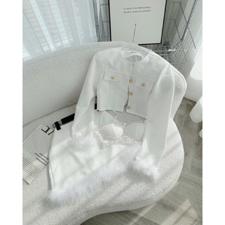 SET DẠ 3 MÓN KHOÁT + BRA + CHÂN VÁY