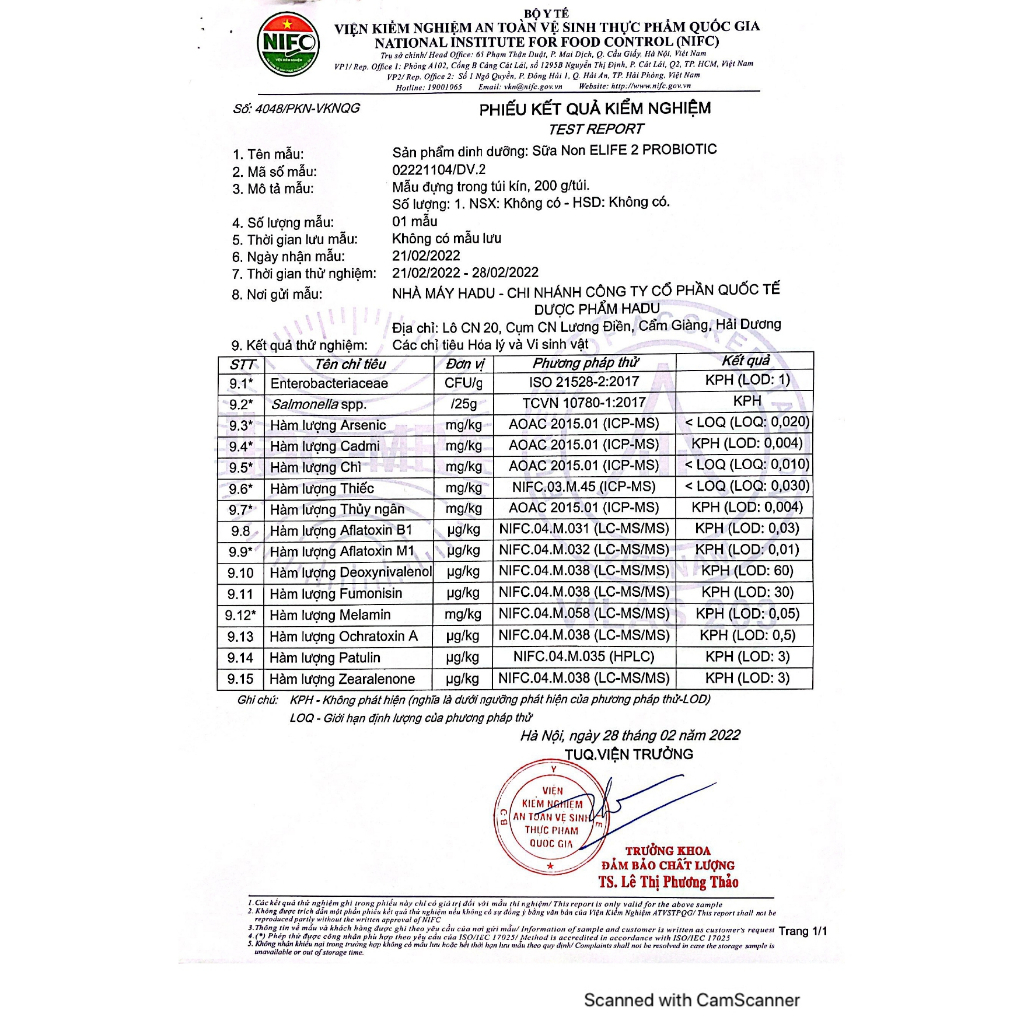 Sữa non ELIFE 2 PROBIOTIC hộp 12 gói cho trẻ và bé ăn ngon ngủ ngon, hết táo bón tiêu hóa khỏe, tăng đề kháng, chiều cao