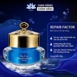 Kem dưỡng ẩm tái tạo và phục hồi da hư tổn Shafana Repair Factor 20g