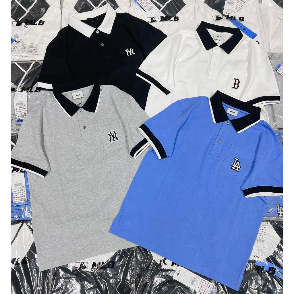 ÁO POLO MLB FORM NAM MẪU MỚI NHẤT 2023