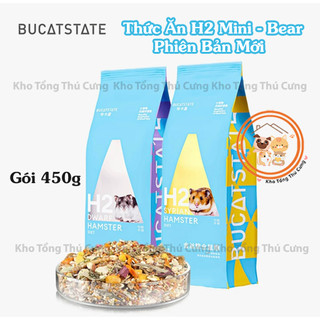  Thức ăn H2 cho hamster mini và bear hãng Bucatstate cân bằng dinh dưỡng cho hamster đang mang thai  450g 
