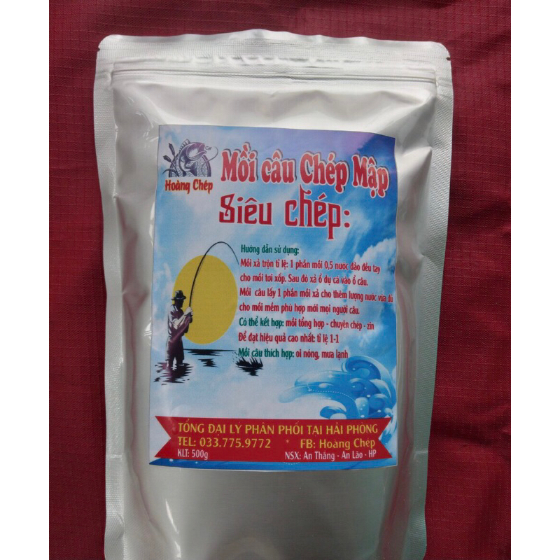 Mồi câu Chép Mập Siêu Chép của Hoàng Chép gói 500gram