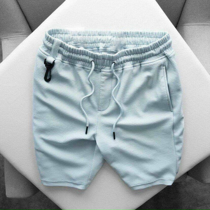 Quần Đùi Nam Form Thể Thao Chất Vải Xốp Co Giãn