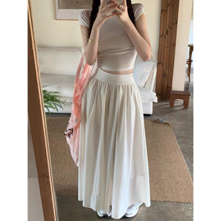 Chân váy mùa thu cạp cao eo thon, có túi, 2 lớp dày dặn, lưng tây, dây kéo phong cách Hàn Quốc.