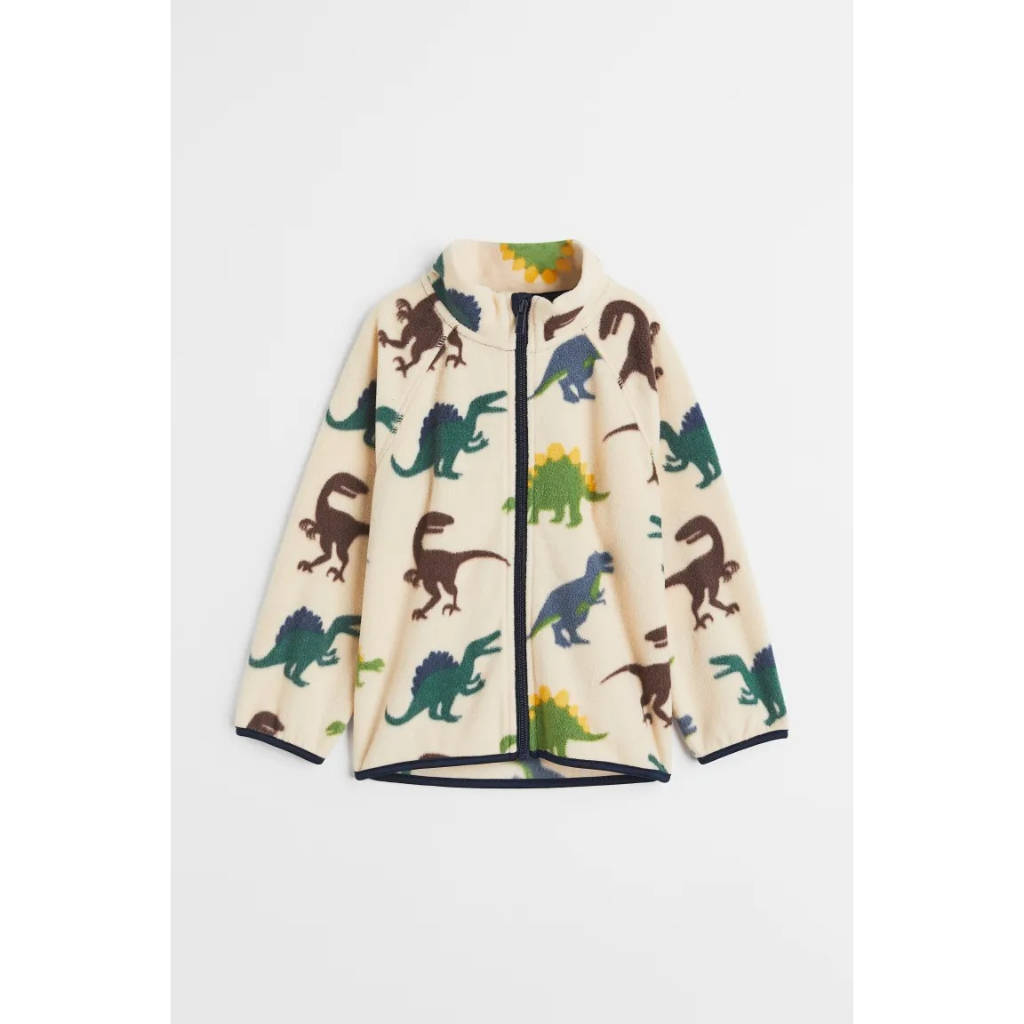 Áo khoác nỉ fleece khủng long 1065372002 HM H&M_authentic US