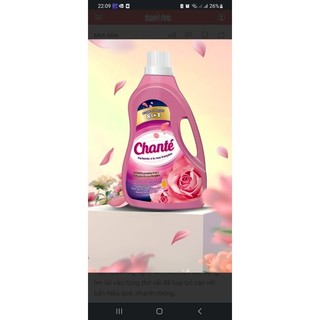 1 thùng nước giặt chante' 8in1( 3 can/ 3.4l)