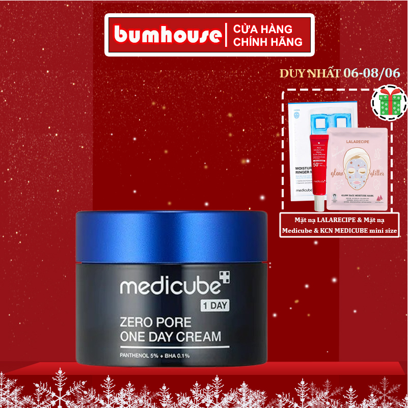 Kem Dưỡng Se Khít Lỗ Chân Lông Medicube Zero Pore One Day Cream 50ml