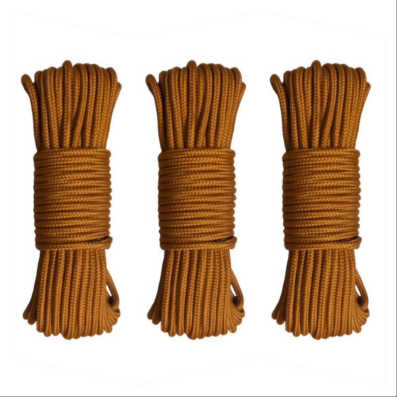 10 mét - Dây Dù tròn 4mm có lõi êm tay + chắc đẹp dùng trong thời trang, macrame, cố định đồ vật, trang trí