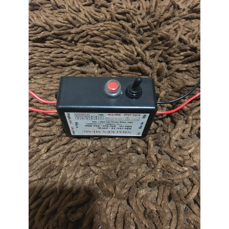 Nhại còi 3 tiếng, nhại kèn hơi kèn điện 3 chế độ chế cho mọi loại còi