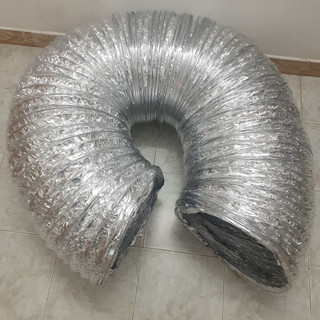 Ống sun bạc thông gió, hút mùi phi 400 dài 8 mét chất lượng cao