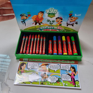hộp bút màu siêu kun