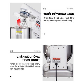 MÁY ĐÁNH KEM FEST - Dung Tích 7L Bảo hành 12 tháng toàn quốc