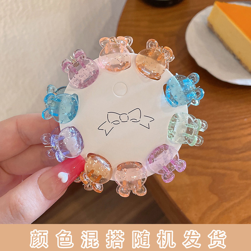 Set Hộp Kẹp Tóc Mini Hoạt Hình Đáng Yêu - Caby House