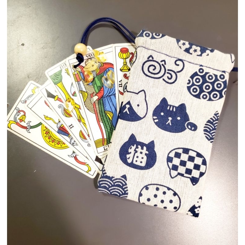 Túi dây rút - Túi dây rút đựng Tarot/Lenormand /điện thoại/mỹ phẩm- có may theo yêu cầu