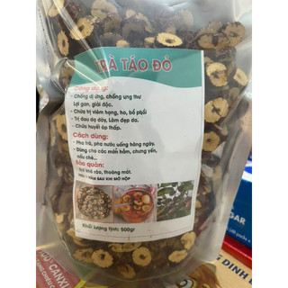 Trà Táo Đỏ ( táo đỏ  căt lát sấy khô) 1 kg