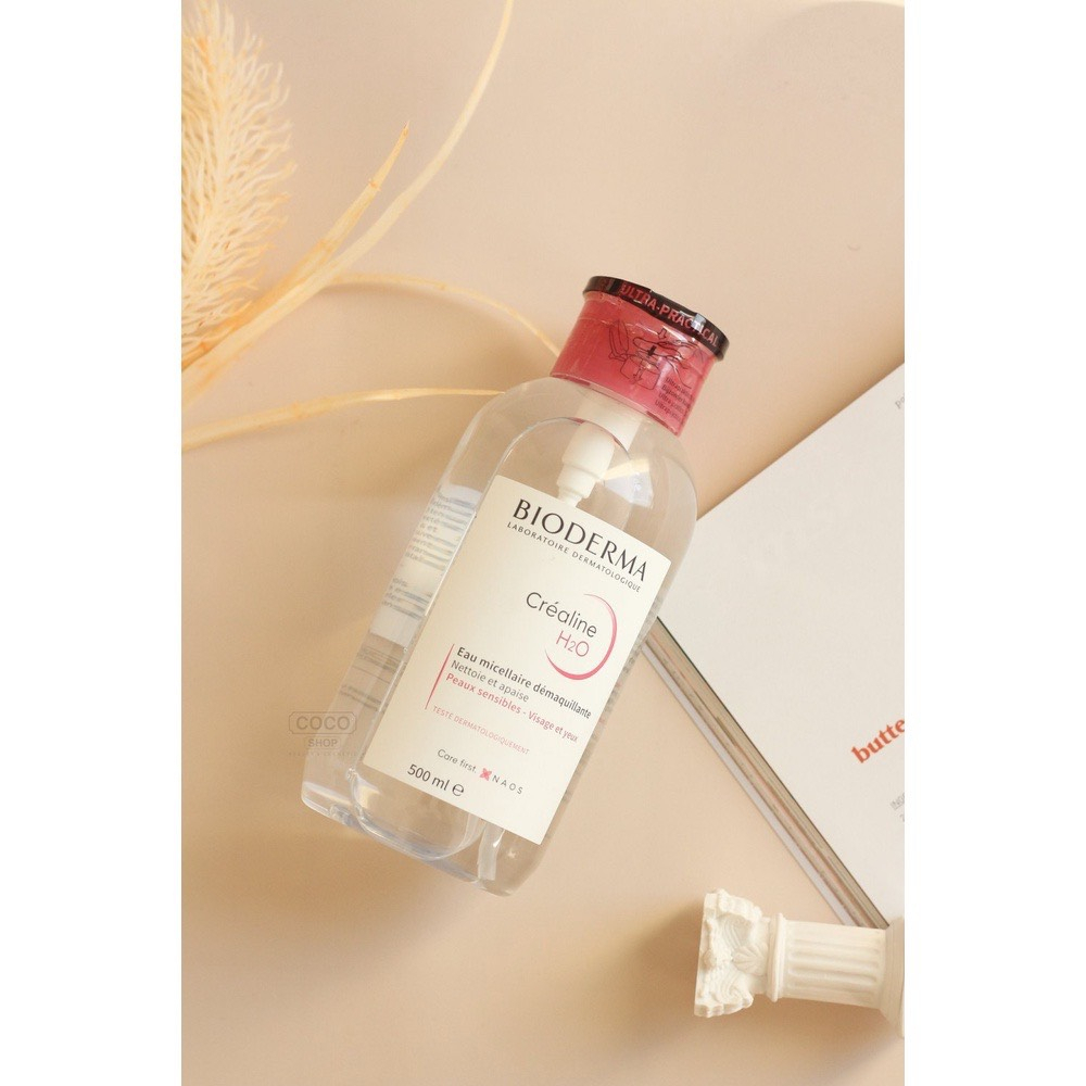 Nước Tẩy trang BIODERMA Pháp Nắp Nhấn 500ml
