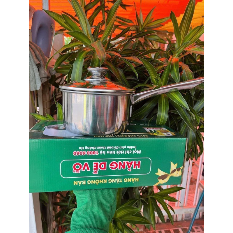 Quánh inox anlene 16cm