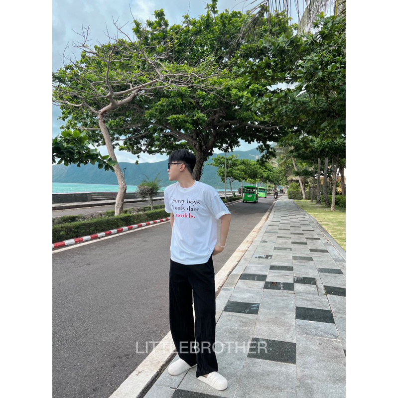 Áo thun unisex nam nữ SORRY BOY/SORRY GIRL I ONLY DATE MODEL