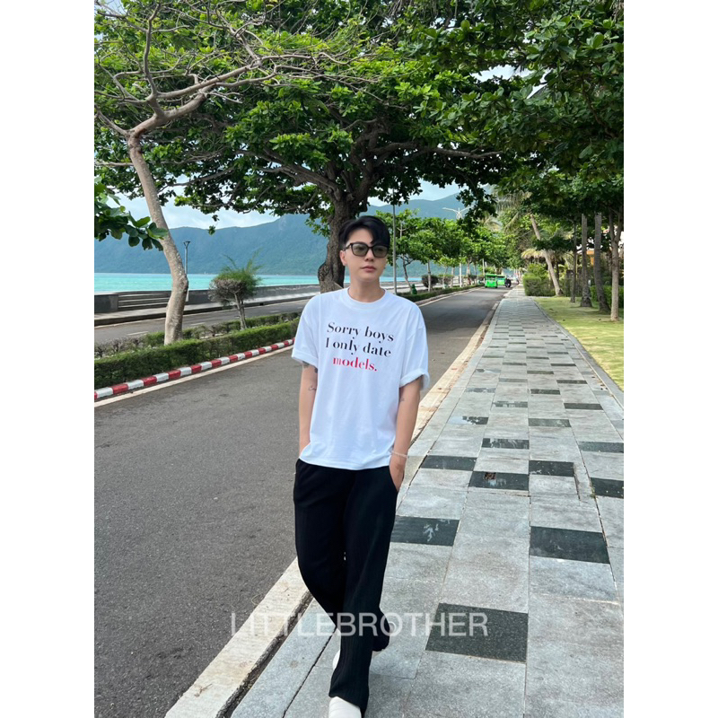 Áo thun unisex nam nữ SORRY BOY/SORRY GIRL I ONLY DATE MODEL