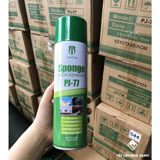 Keo xịt dán tường chuyên dụng dùng cho tường cực ẩm mốc, khó ăn keo