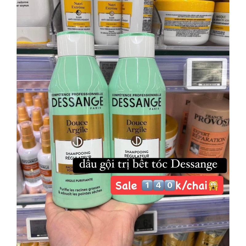 Dầu gội Dessage Pháp cho tóc bết 250ml